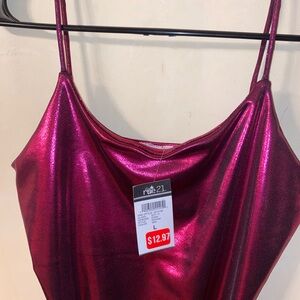 Rue21 Shimmering Fuchsia Cami Top